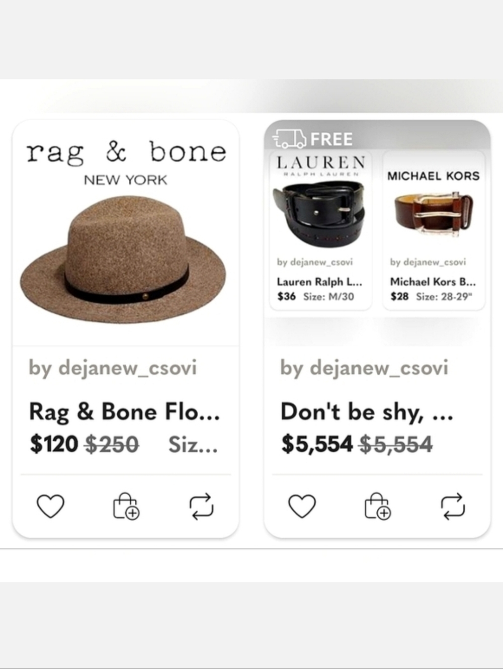 Check out NEW listings by using the filters🛒🛍💕